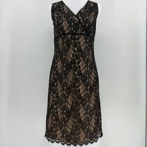 Ann Taylor Size 2 Women's Black Y2k whimsigoth Fairycore babydoll Dress